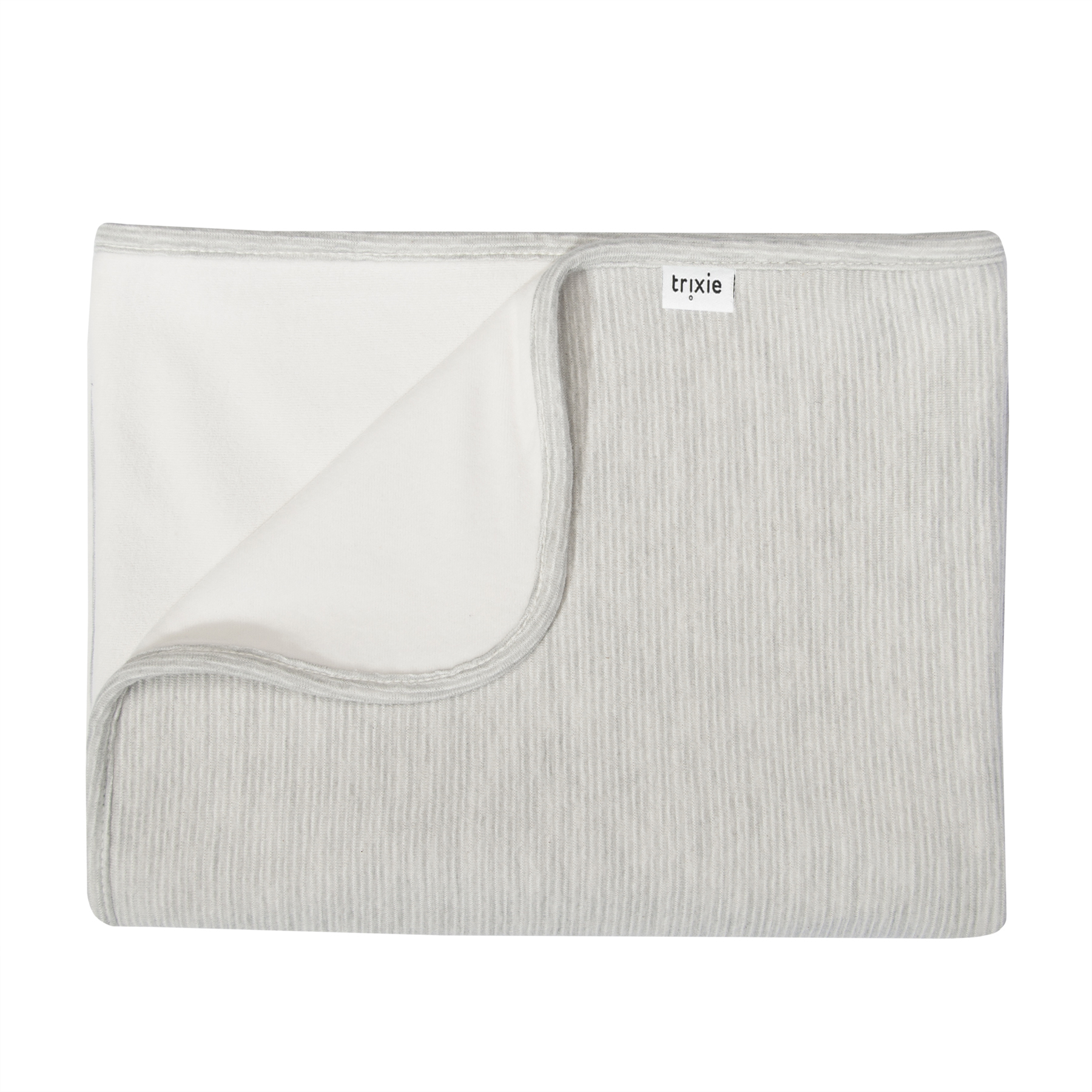 Fleece blanket | 75x100cm - Powder stripes